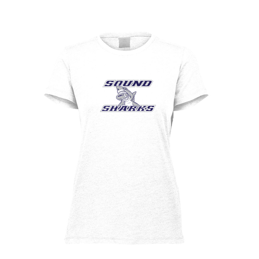 [FTSCUBWH-FAXS-LOGO1] Decker Women's Tri-Blend T-Shirt - Short Sleeve (Female Adult XS, White, Logo 1)
