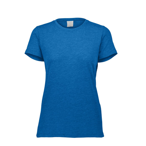 [FTSCUBRY-FAXS-LOGO2] Decker Women's Tri-Blend T-Shirt - Short Sleeve (Female Adult XS, Royal, Logo 2)